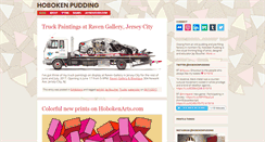 Desktop Screenshot of hobokenpudding.com